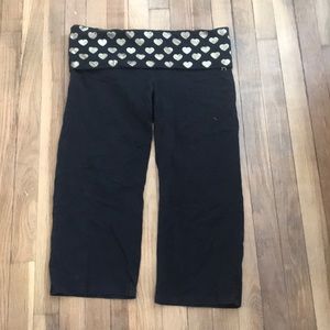 PINK Foldover Yoga Pants